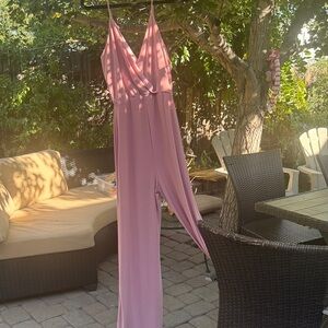 Elegant Pink Jumpsuit